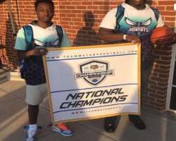 Quincy is also an athlete and was a part of basketball team that won the National Championship in July 2020.